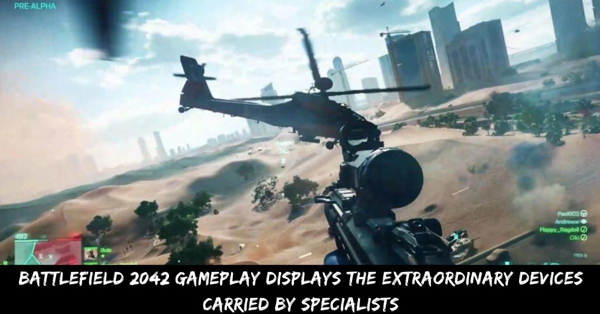 Battlefield 2042 Gameplay Displays The Extraordinary Devices Carried By Specialists
