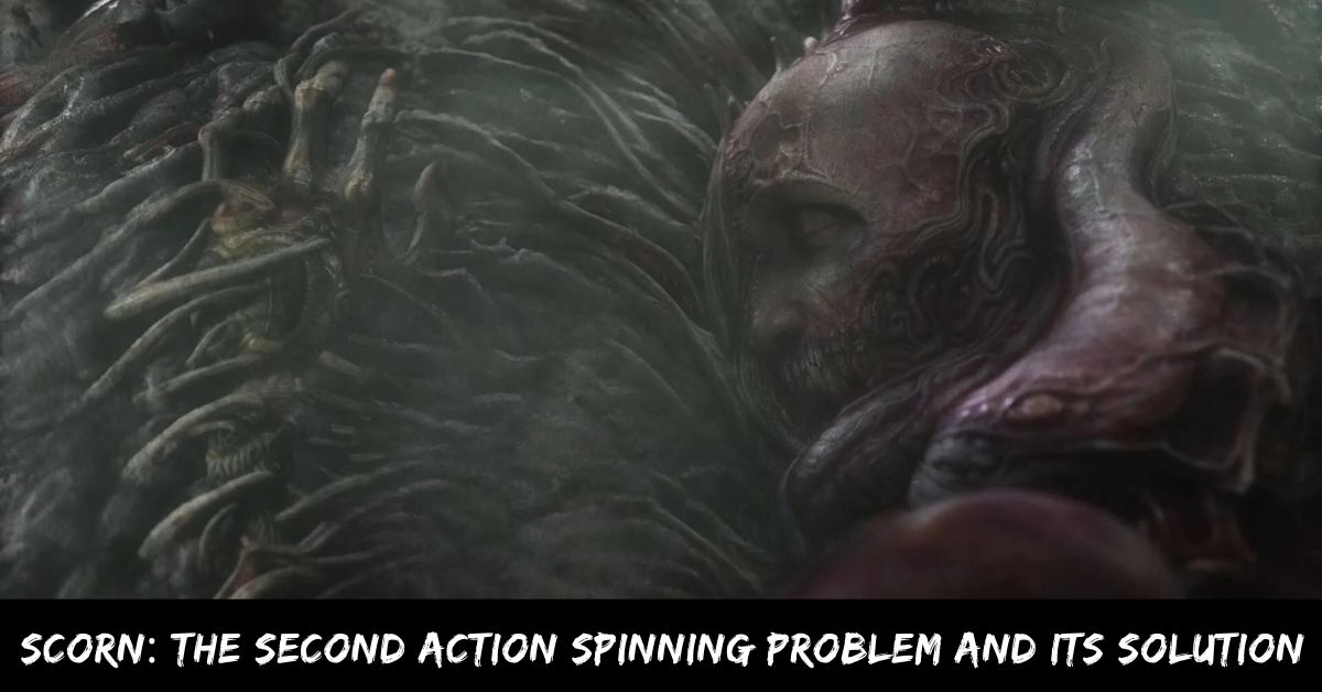 Scorn The Second Action Spinning Problem And Its Solution