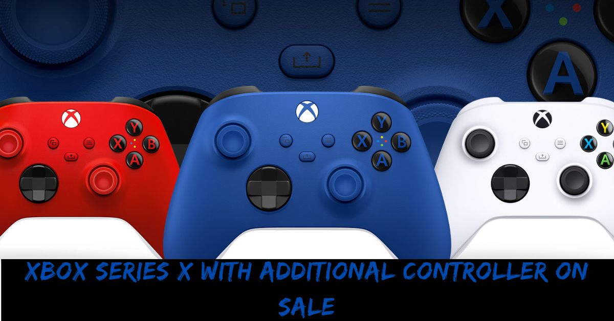Xbox Series X With Additional Controller On Sale