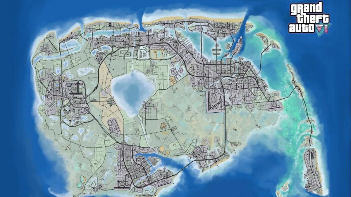 GTA 6 Map Officially Leaked