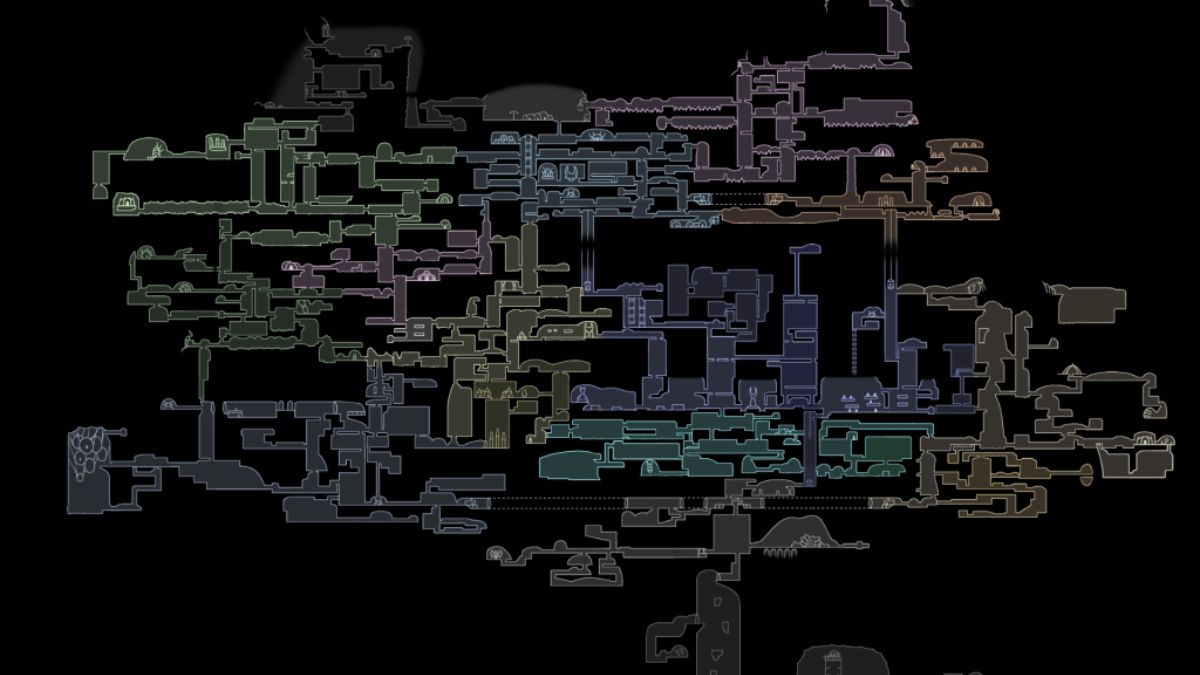 Hollow Knight Map