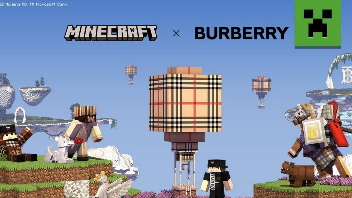 Minecraft And Burberry