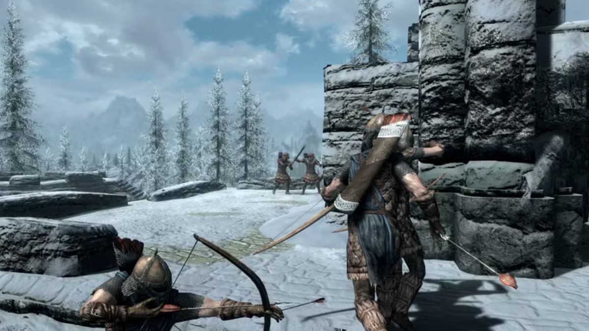Skyrim Battle
