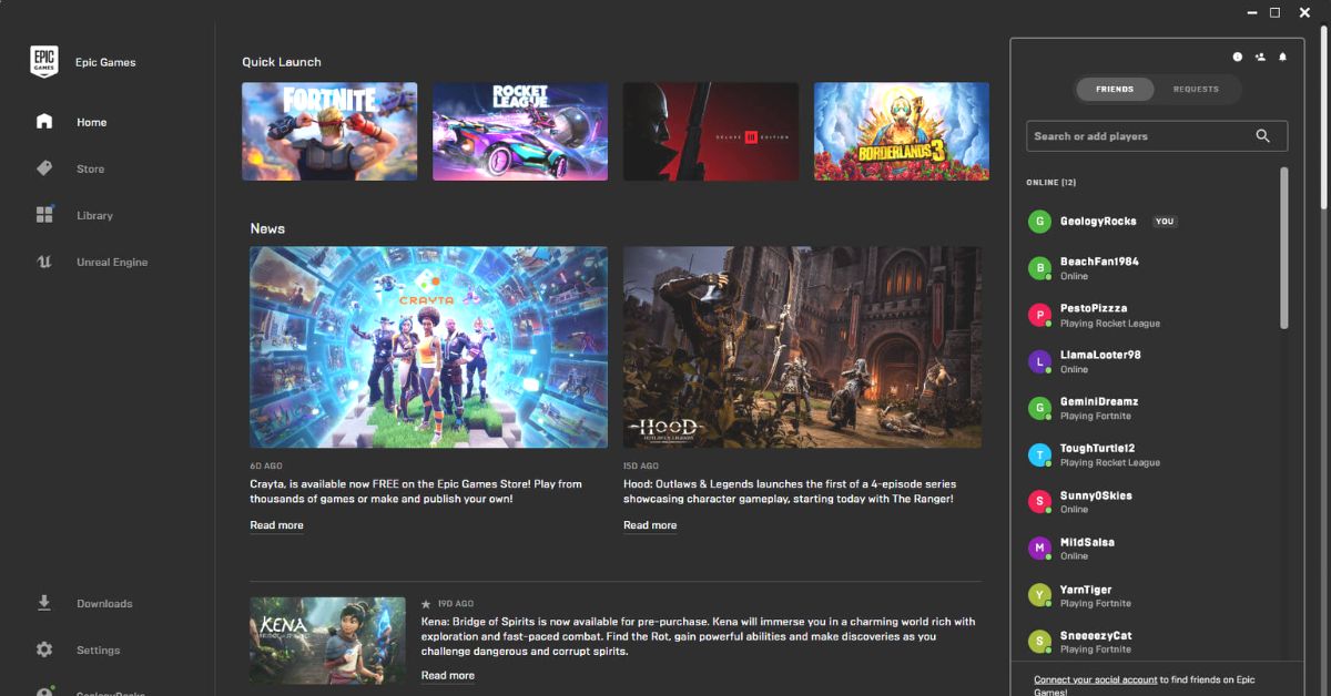 Epic Games Store