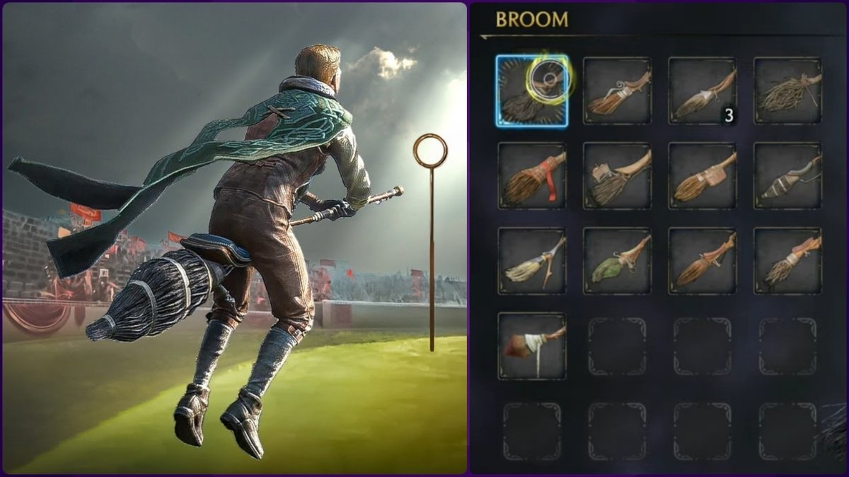Broom Upgrades in Hogwarts Legacy