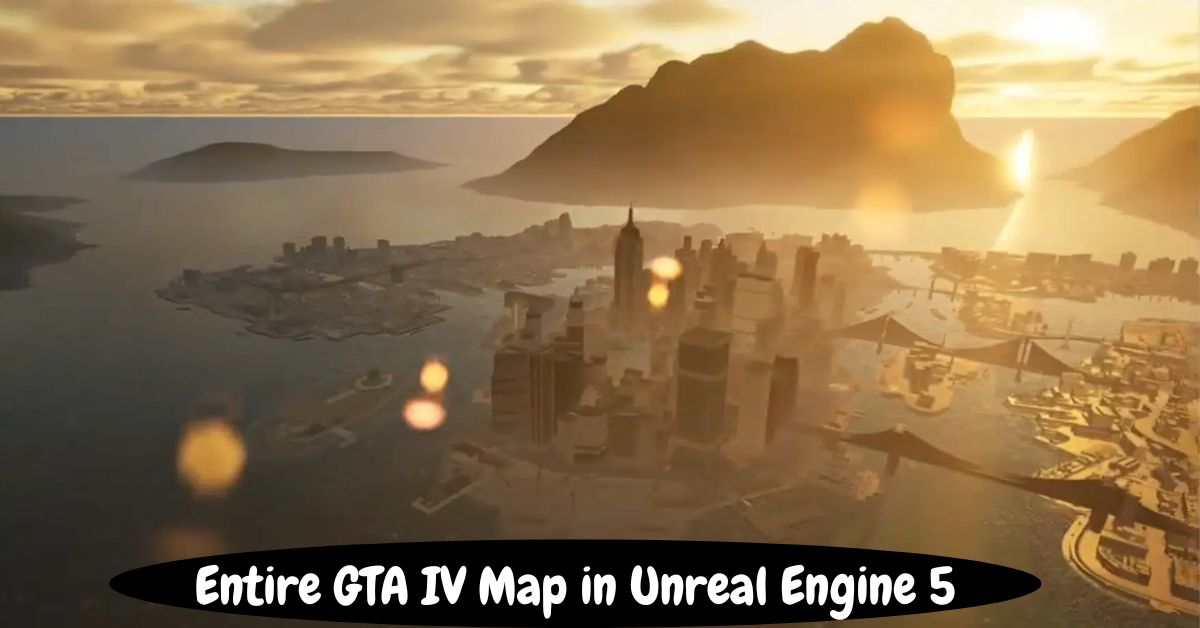 Entire GTA IV Map in Unreal Engine 5