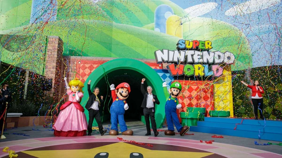 Universal Studios Hollywood New Nintendo-Themed Park