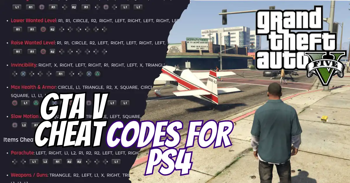 GTA V Cheats on PS4: Here’s How to Use Cheats in GTA V