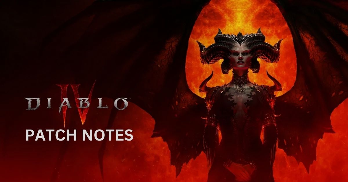 Diablo 4 Open Beta Patch Notes