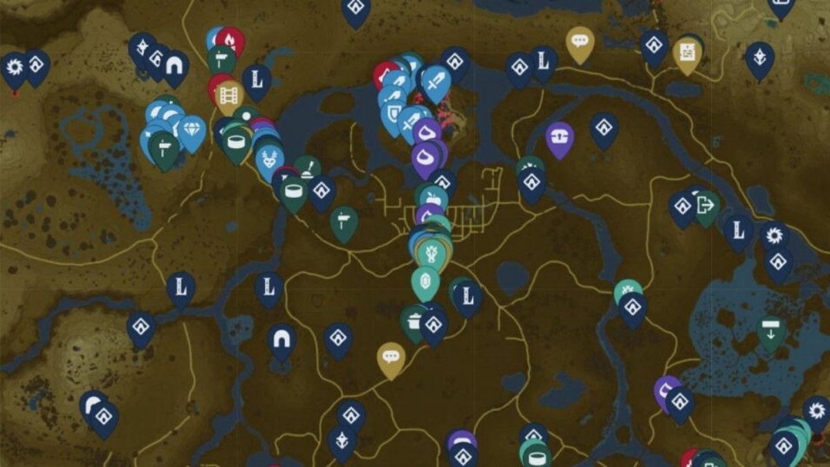 Tears of the Kingdom New Interactive Map