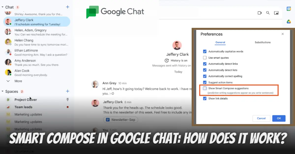 Smart Compose in Google Chat How Does It Work