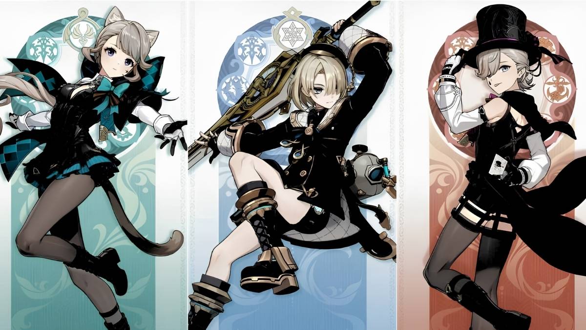 Genshin Impact 4.0 Character Splash Art