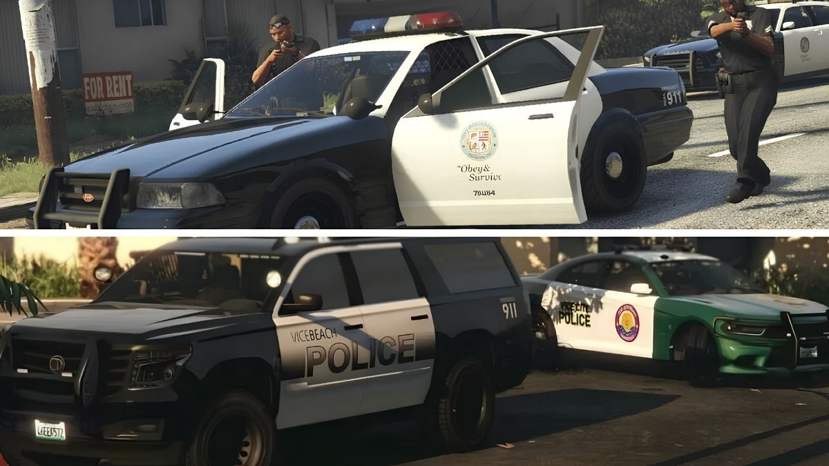 GTA 6 Police Chase