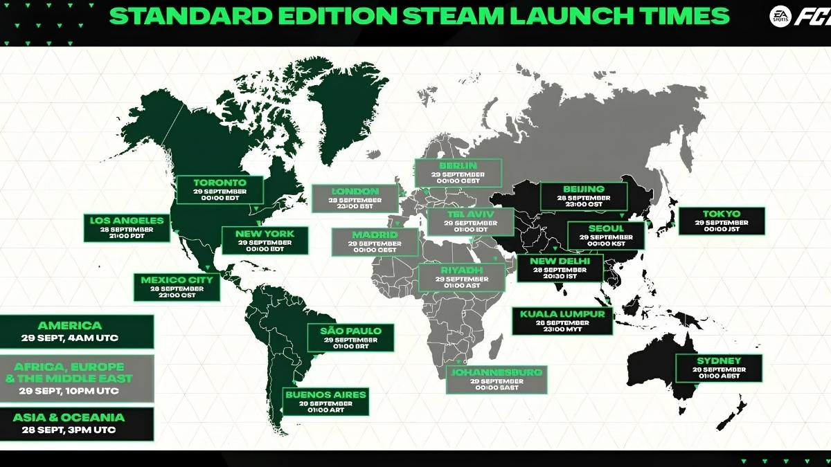 EA FC 24 Release Date Time