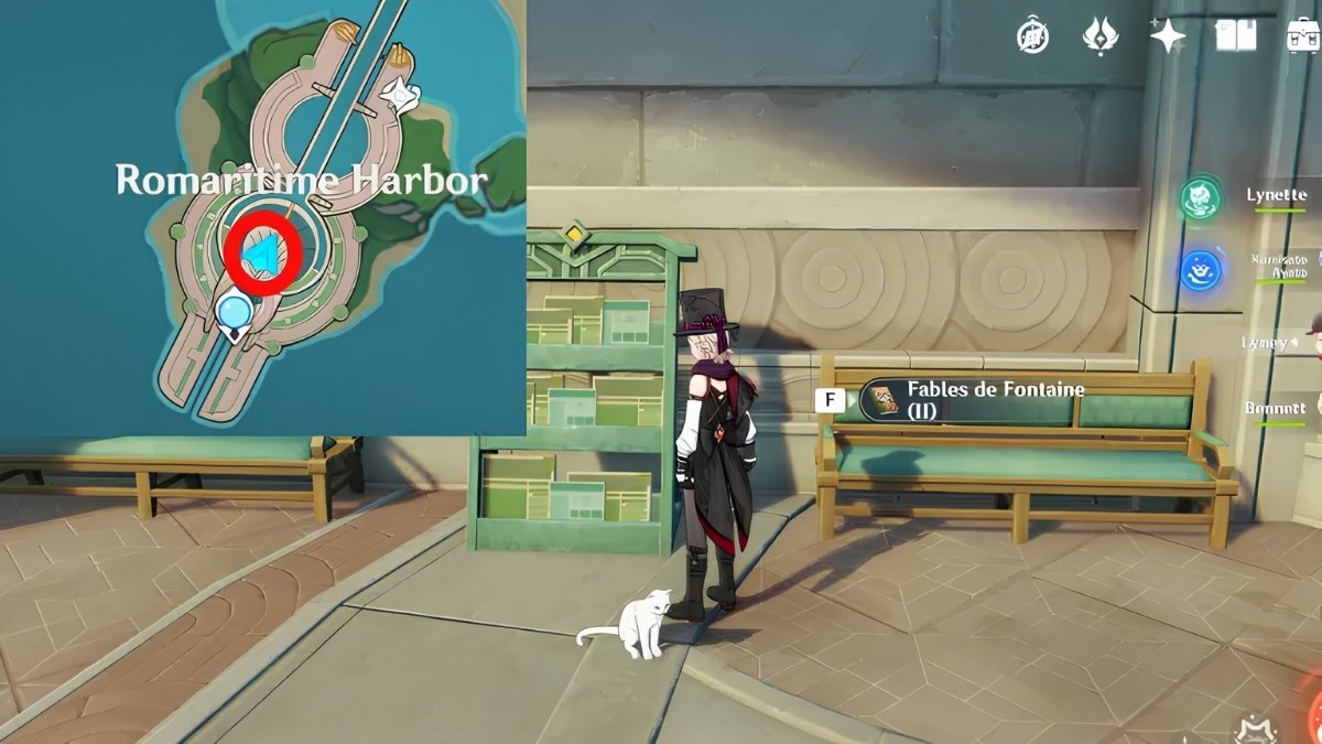 Genshin Impact Fables de Fontaine Books Locations