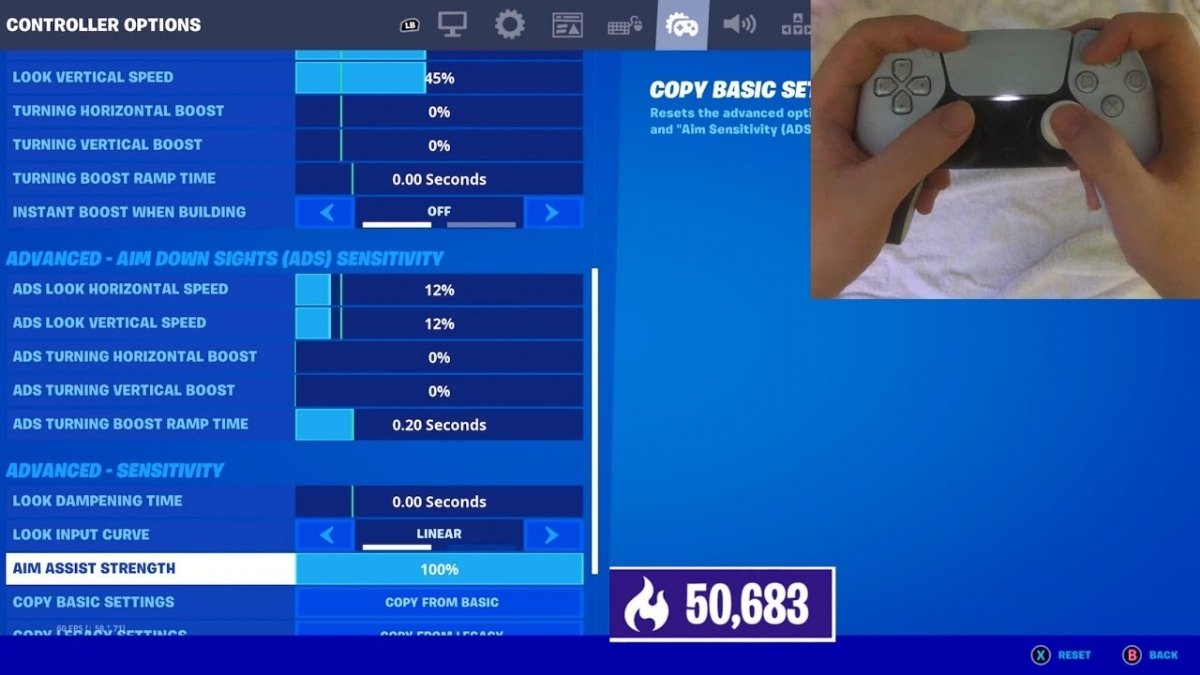 Best Fortnite Controller Settings 