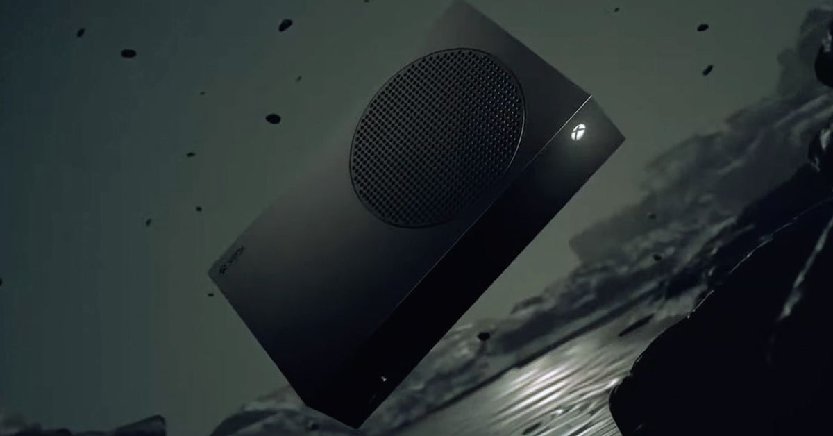 Carbon Black xScreen For Xbox Series S