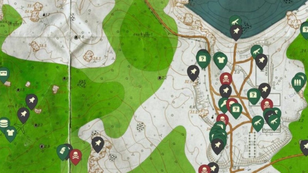 Escape From Tarkov Woods Map