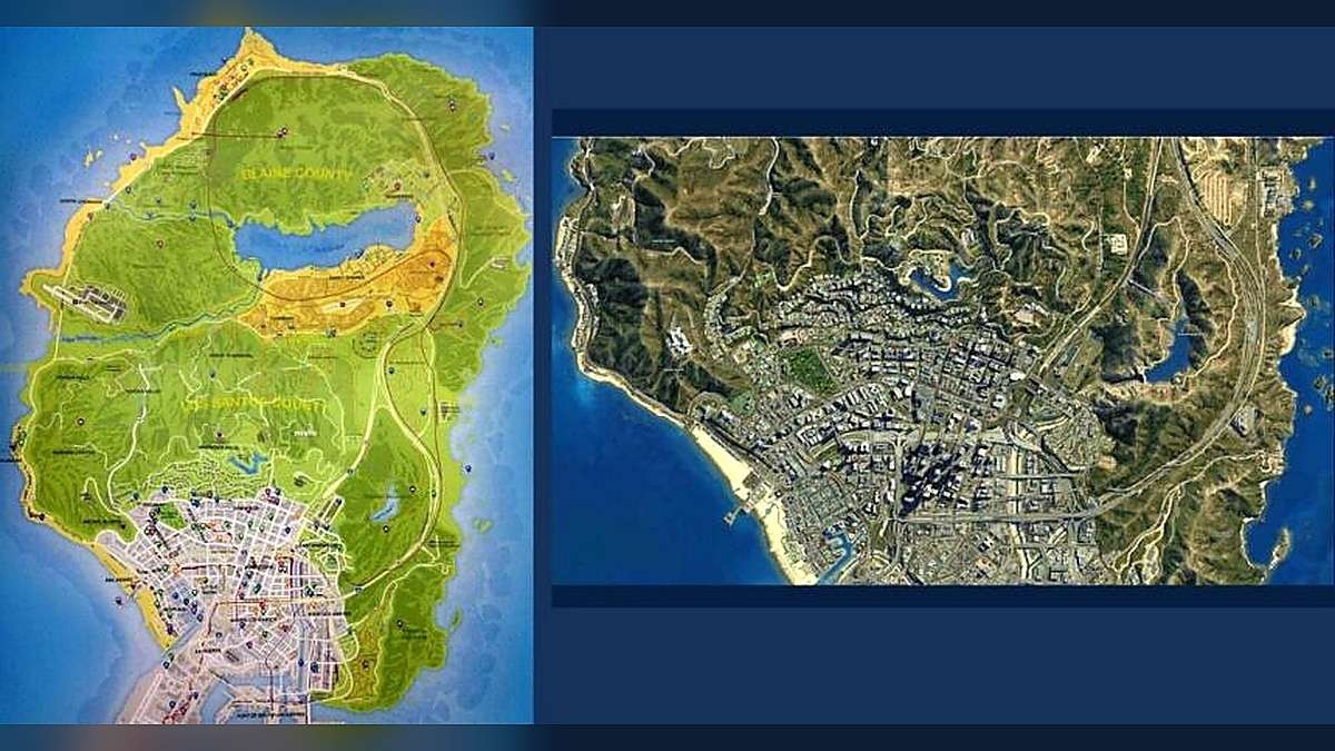 GTA V Map