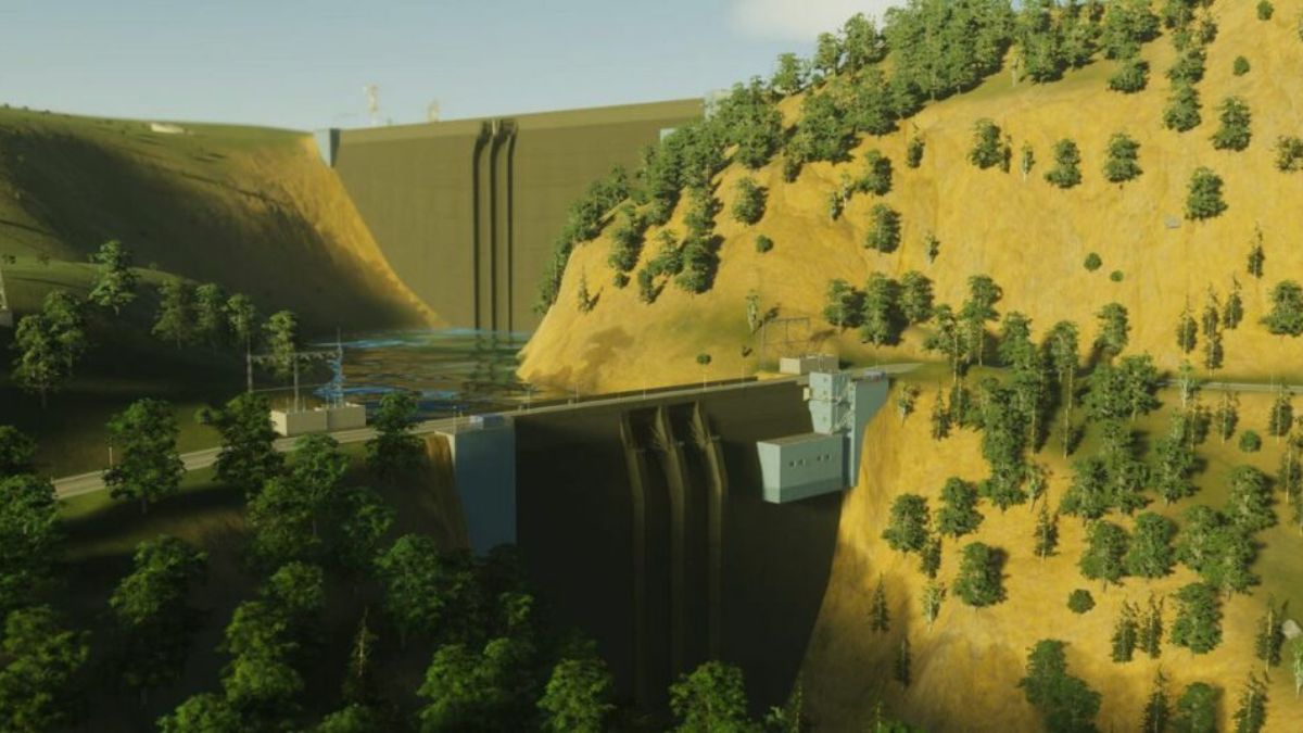 Cities Skylines 2 Hydroelectric Dam