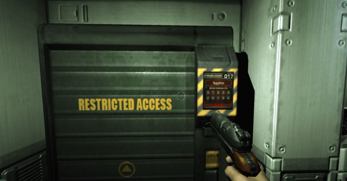 Doom 3 Locker Codes
