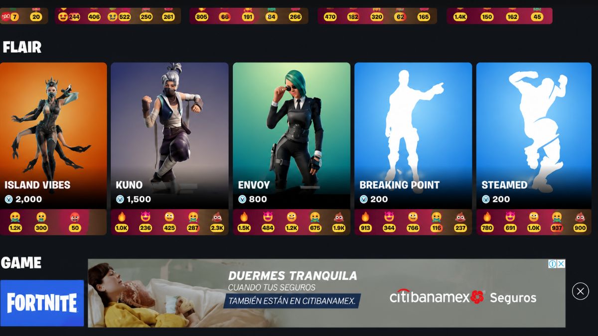Fortnite Item Shop