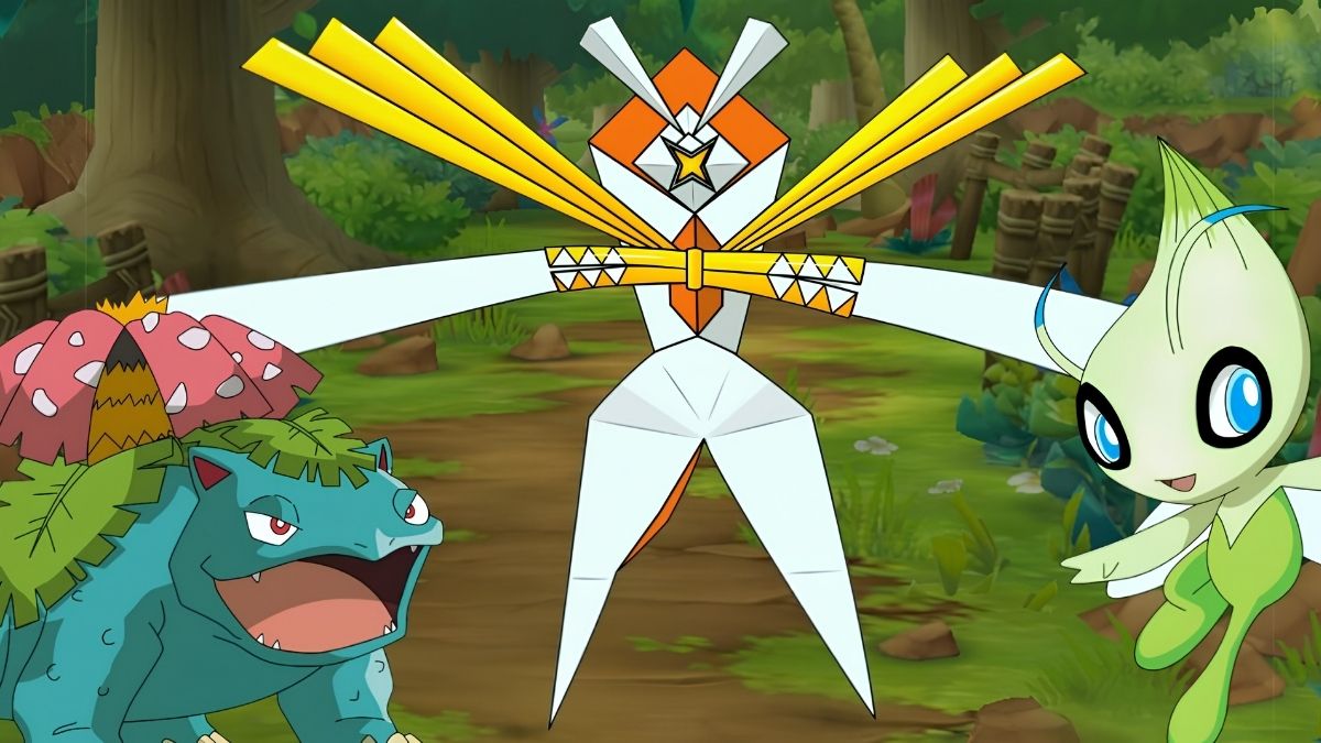 Steel Grass Pokemon