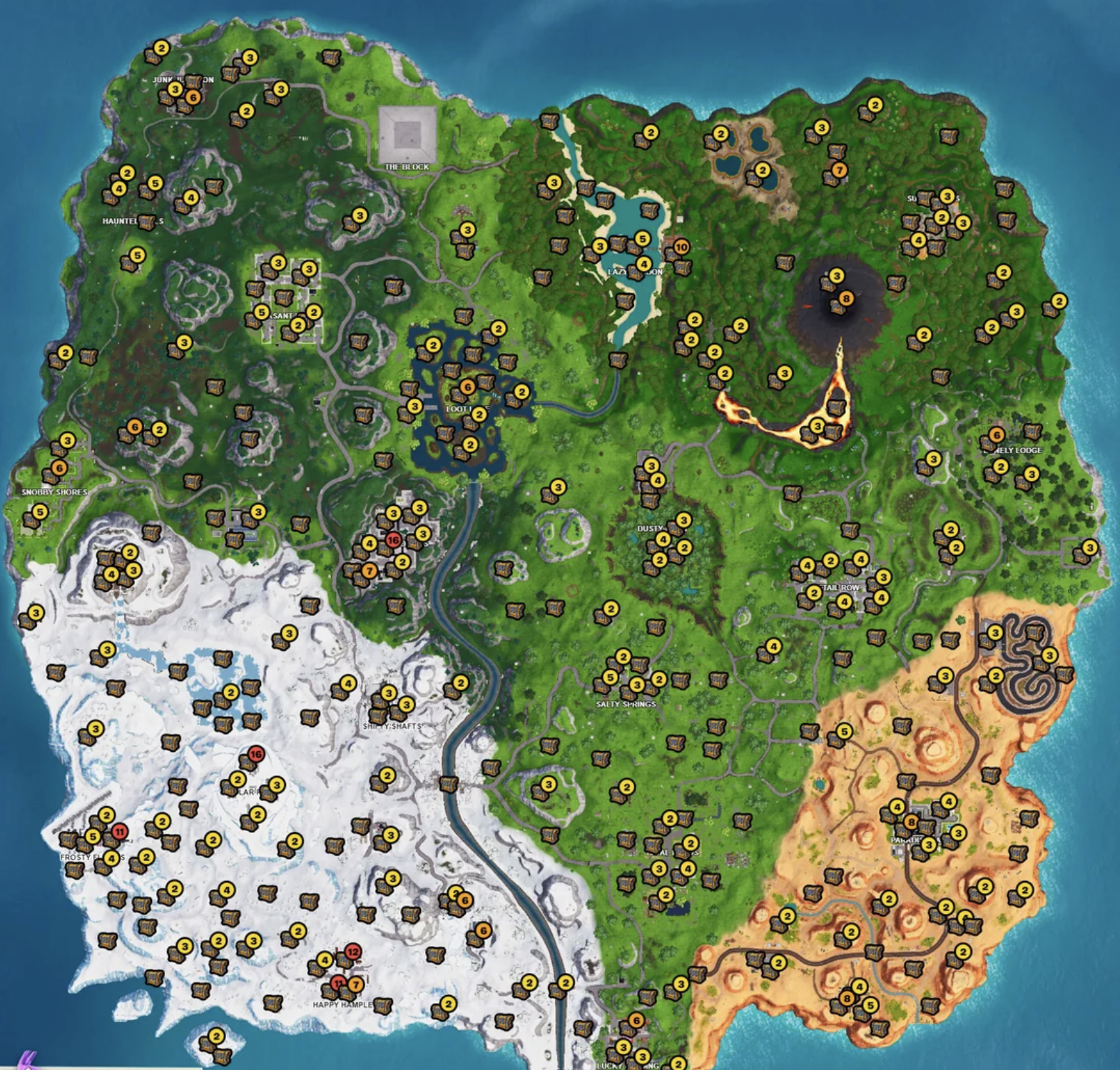 Fortnite Loot Map (1)