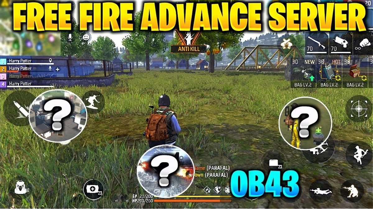free fire advance server 