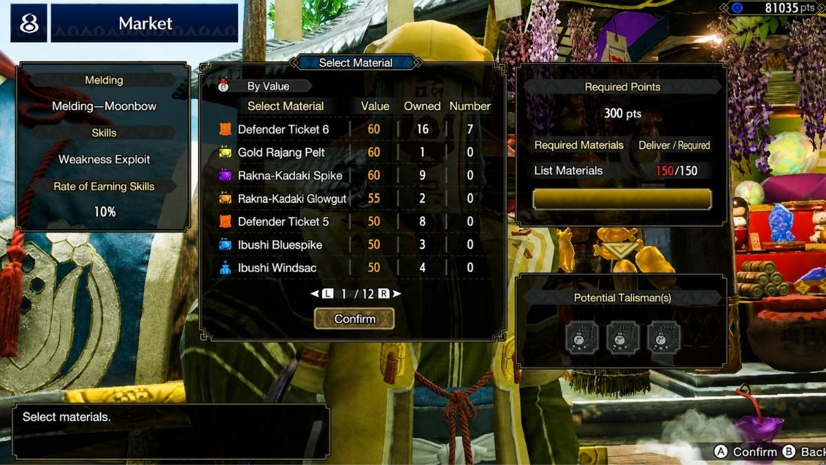 Monster Hunter Rise Melding Guide: How To Craft And Reroll Talismans?