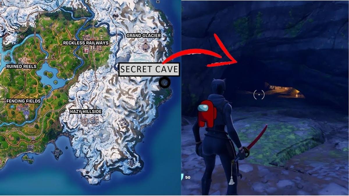 Secret Cave Fortnite Chapter 5