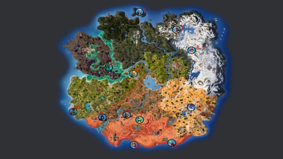 Fortnite Chapter 5 Season 3 Map