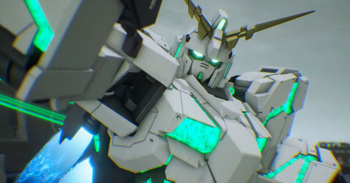 Unicorn Gundam From Gundam Evolution