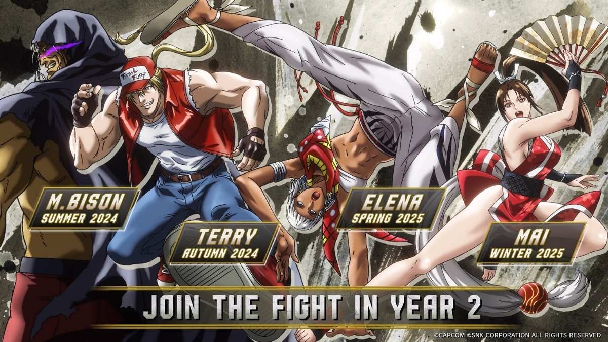Street Fighter 6 Roster Revealed for Second Year