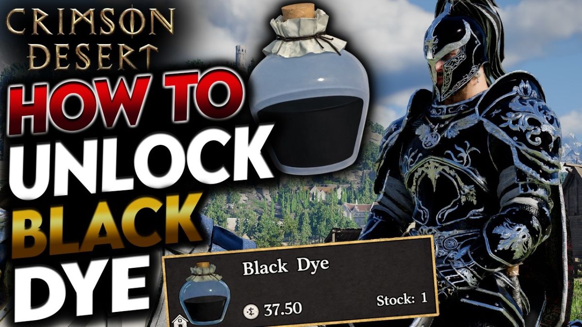Crimson Desert: How to Get True Black Dye