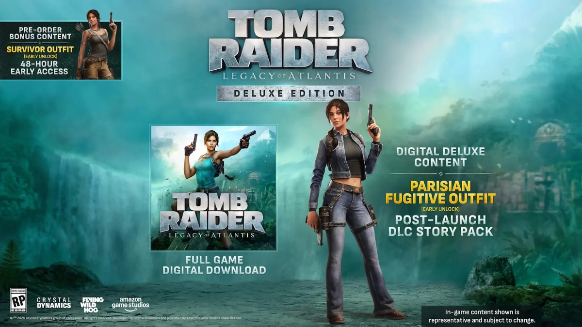 Tomb Raider Legacy of Atlantis Deluxe Edition